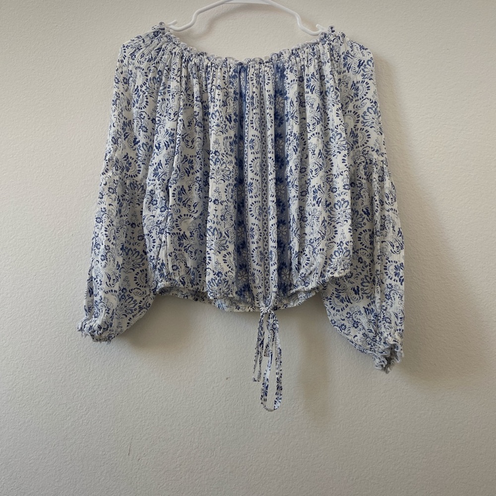 off the shoulder long sleeve
